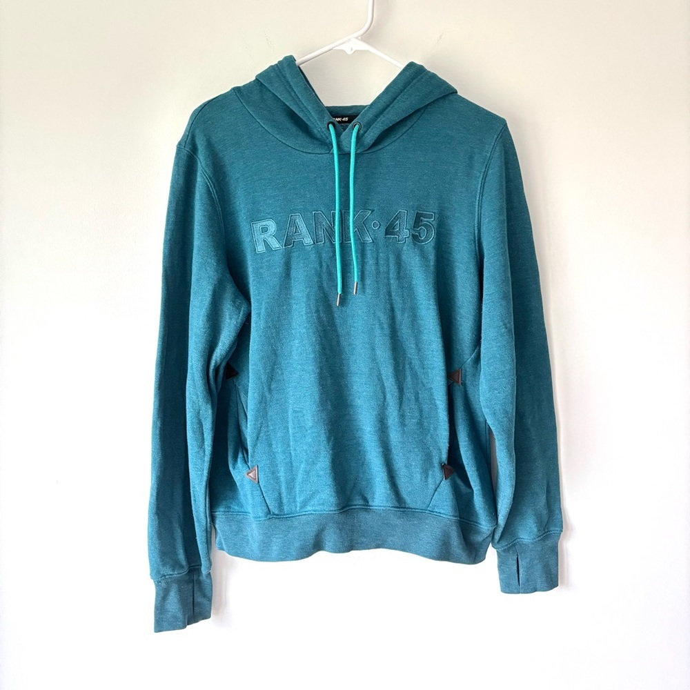 Teal Hoodie by